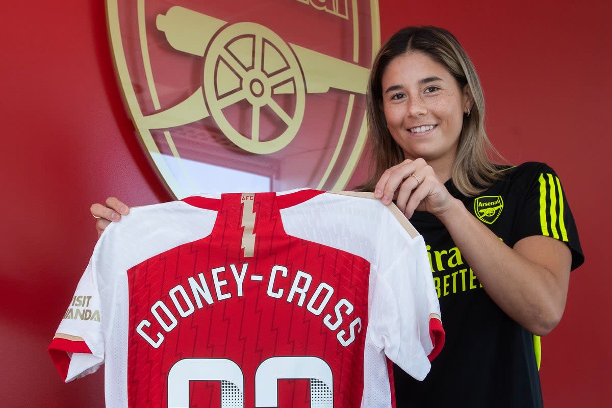 New arrival: Kyra Cooney-Cross joined Arsenal on summer transfer deadline day (Arsenal FC via Getty Images)