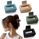 <p>If you're looking for fashionable and trendsetting hair clips, the <span>Bmobuo Four Piece Hair Clips</span> ($8, originally $10) are a great option. The clips have a one size fits all approach that works for all hair types. They come in a pack of four in blue, tan, green, and black colors. </p>
