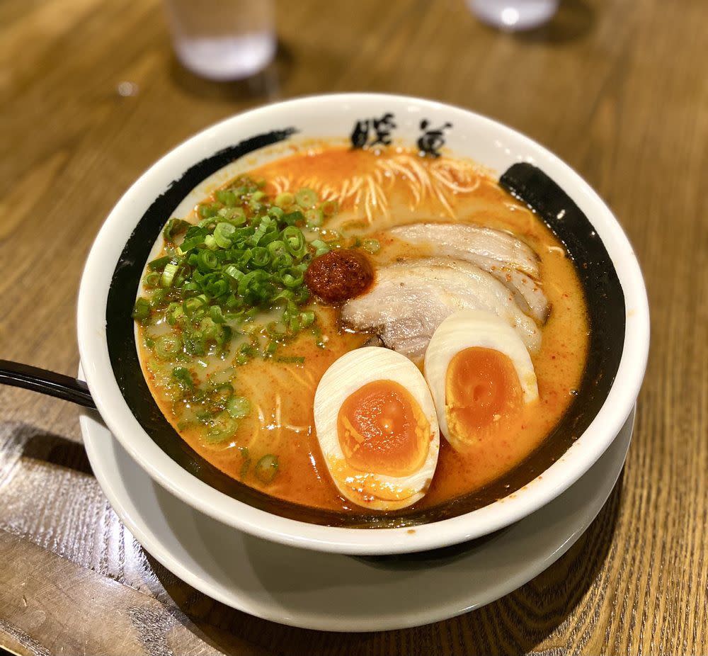 Classic Rekka Ramen with ajitama