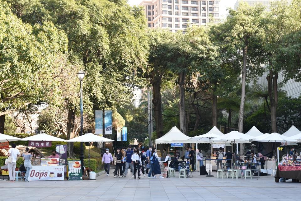 《圖說》科博館假日戶外市集。（科博館提供）