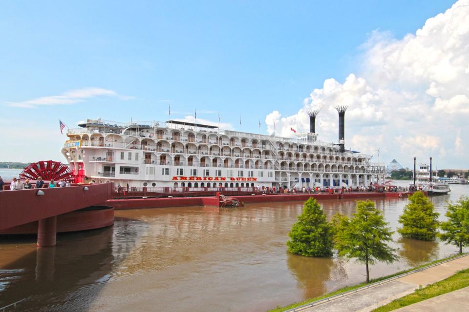 The AQ in Memphis by American Queen Steamboat Company