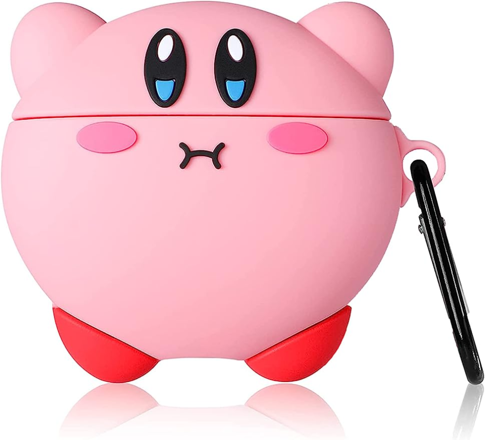 Kirby-Inspired AirPods Case Cover