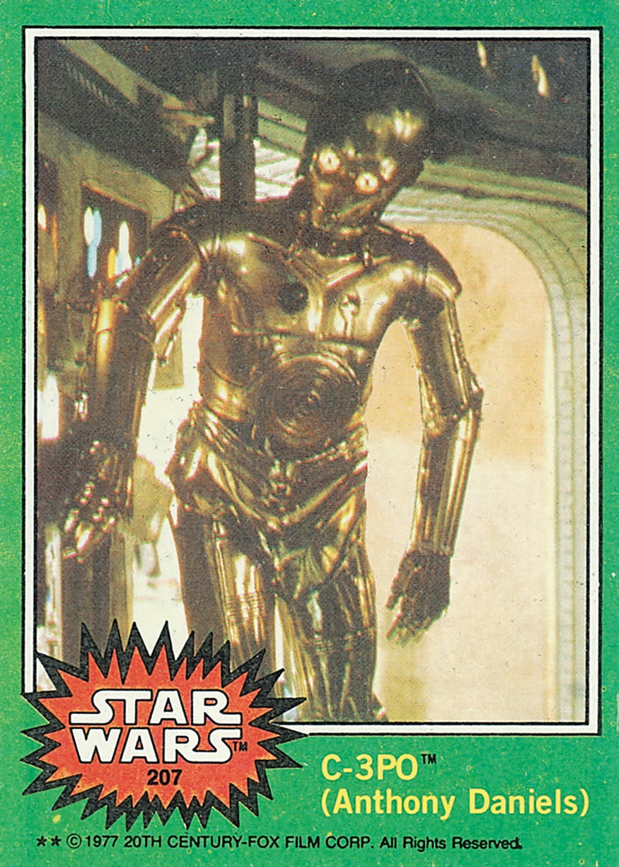 Revised C-3PO, Card 207A (Series 4)