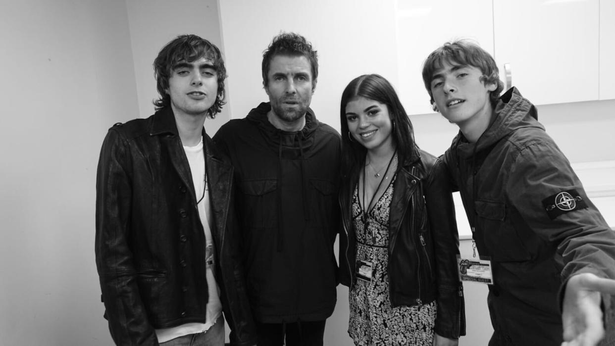 Picture: Liam Gallagher shared a photo with Molly Moorish alongside songs Lennon and Gene: Instagram / Liam Gallagher