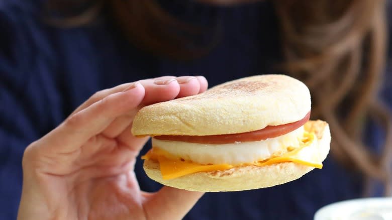 Egg Mcmuffin with Ham