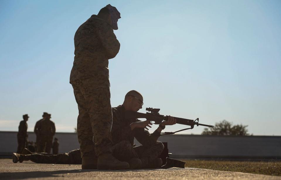 Marine Corps Marine rifleman marksmanship