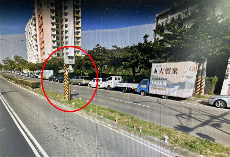 第2名是位在天府路東大路三段291巷口的測速照相機。（圖／新竹市警察局提供）