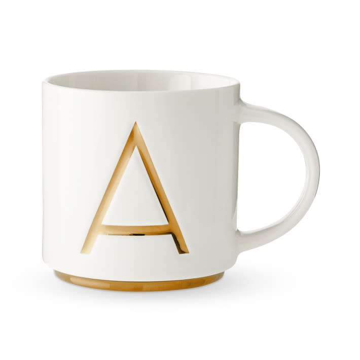 <p><a href="https://go.redirectingat.com?id=74968X1596630&url=https%3A%2F%2Fwww.williams-sonoma.com%2Fproducts%2Fgold-monogram-mug-2020&sref=https%3A%2F%2Fwww.redbookmag.com%2Flife%2Fg60686633%2Fcheap-mothers-day-gifts-for-mom%2F" rel="nofollow noopener" target="_blank" data-ylk="slk:Shop Now;elm:context_link;itc:0;sec:content-canvas" class="link rapid-noclick-resp">Shop Now</a></p><p>Gold Monogram Mug </p><p>williams-sonoma.com</p><p>$12.95</p>