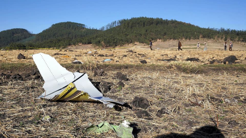 Ethiopian Airlines flight 302 crashed minutes after takeoff on March 10, 2019, killing all 157 onboard. Boeing accepted liability for the crash in 2021. - Jemal Countess/Getty Images