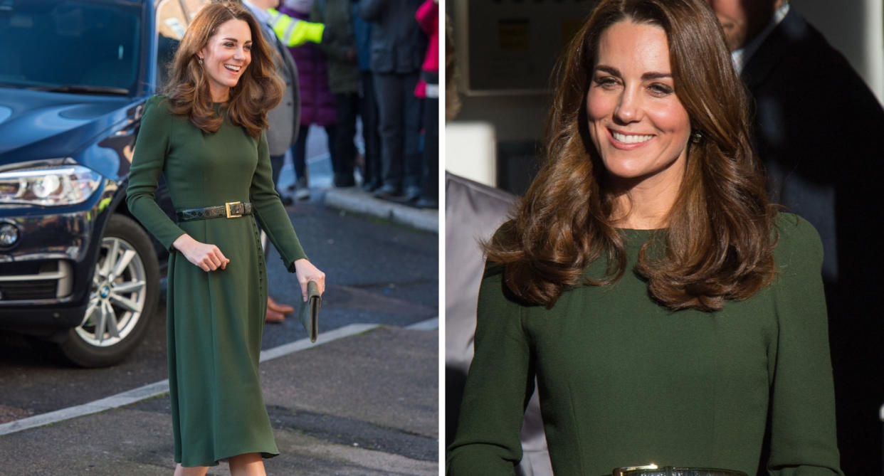 Kate at Family Action in South London [Photo: PA]