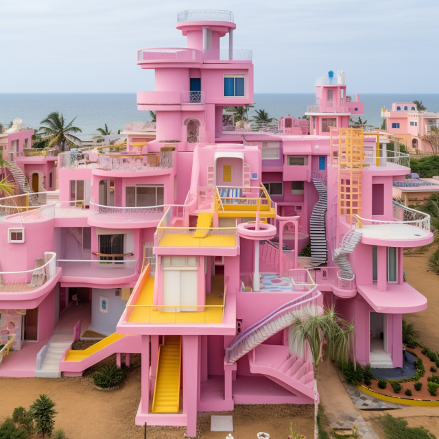 Barbie's Dreamhouse In 35 Countries Around The World AI