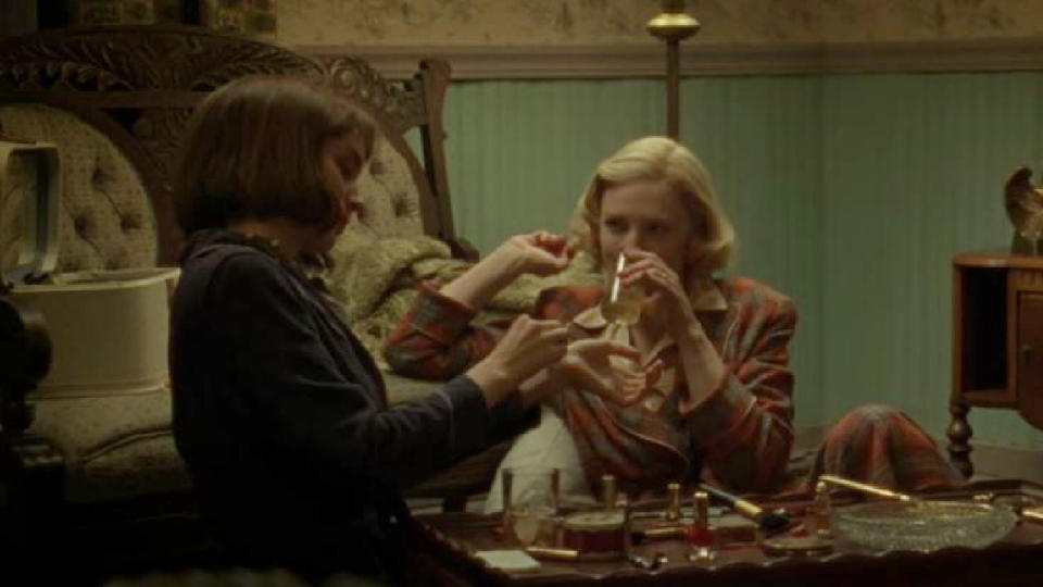 Carol and Therese in Carol.