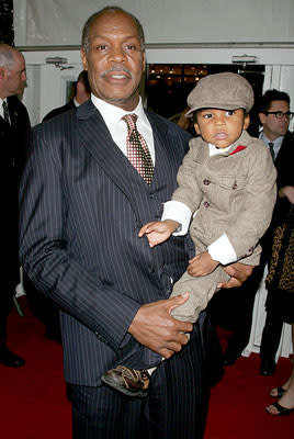 Danny Glover and grandson at the New York Premiere of DreamWorks Pictures' and Paramount Pictures' Dreamgirls