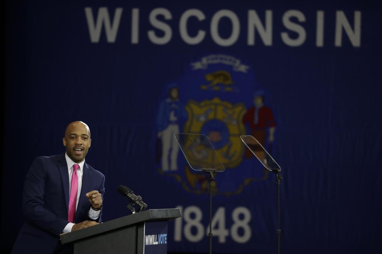 Lt. Gov. Mandela Barnes says Democrats have a lot of work to do after winning Wisconsin by such a close margin in 2020. (Photo: AP Photo/Morry Gash)