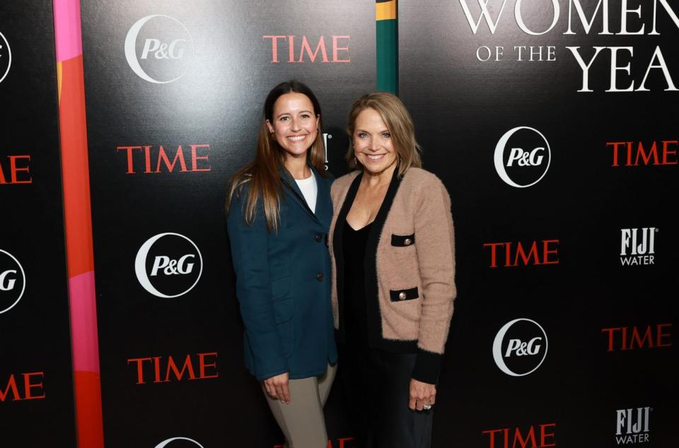 PHOTO: Ellie Monahan and Katie Couric attend TIME Women Of The Year in Beverly Hills, CA, March 08, 2022. (Matt Winkelmeyer/Getty Images for TIME)