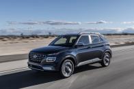 <p>Expected to hit dealerships at the end of this year, the all-new 2020 <a href="https://www.caranddriver.com/hyundai/venue" rel="nofollow noopener" target="_blank" data-ylk="slk:Hyundai Venue;elm:context_link;itc:0;sec:content-canvas" class="link ">Hyundai Venue</a> is the tiniest crossover from Hyundai. Like the <a href="https://www.caranddriver.com/hyundai/accent" rel="nofollow noopener" target="_blank" data-ylk="slk:Accent;elm:context_link;itc:0;sec:content-canvas" class="link ">Accent</a>, the Venue is powered by a 1.6-liter inline-four with your choice of either a six-speed manual or CVT. The CVT is the only way to hit the EPA combined 32 mpg. It features an 8.0-inch touchscreen with Android Auto and Apple CarPlay functionality. Exterior options like an available power sunroof and 17-inch wheels make this little crossover a big competitor against its Ford and Nissan rivals.</p>