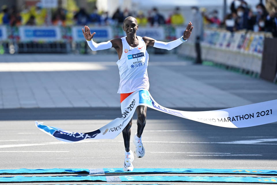 Eliud Kipchoge 2022 in Tokio (Foto: Reuters)