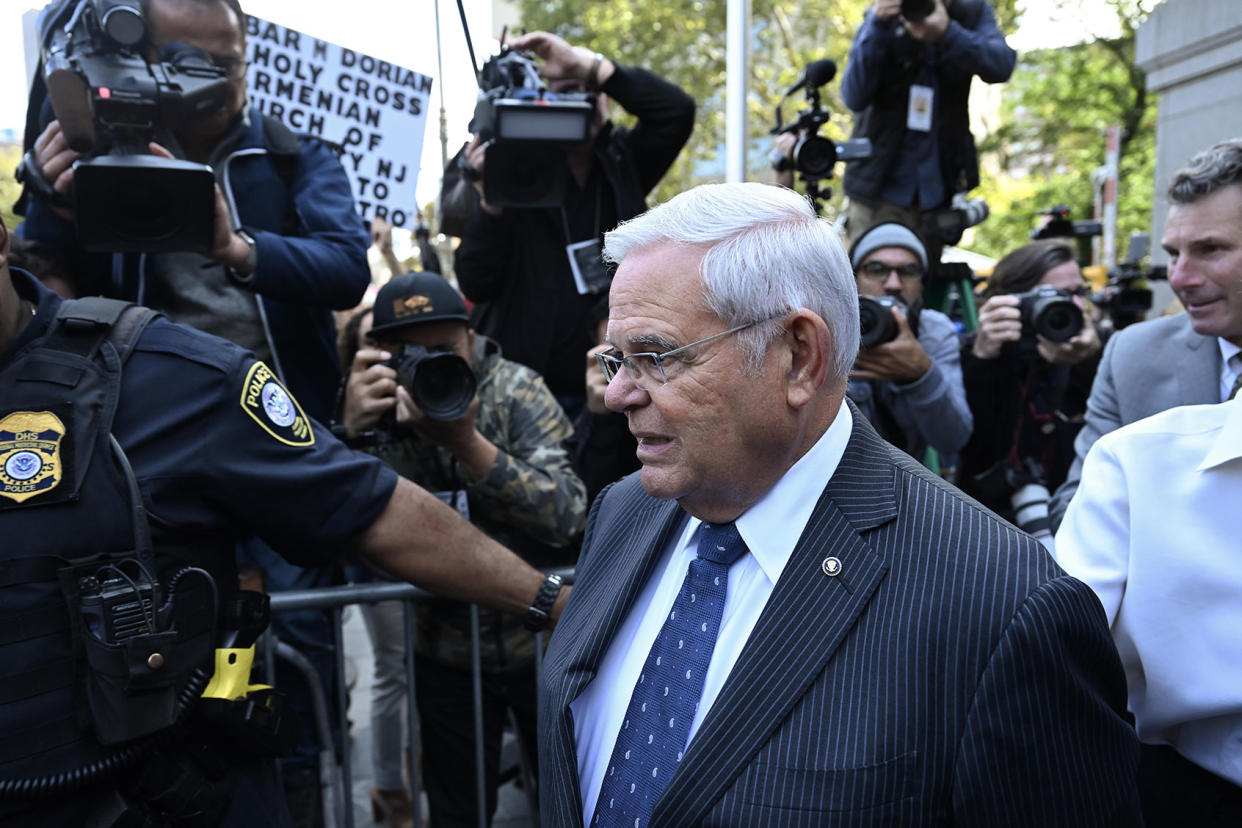 Bob Menendez Fatih Aktas/Anadolu Agency via Getty Images