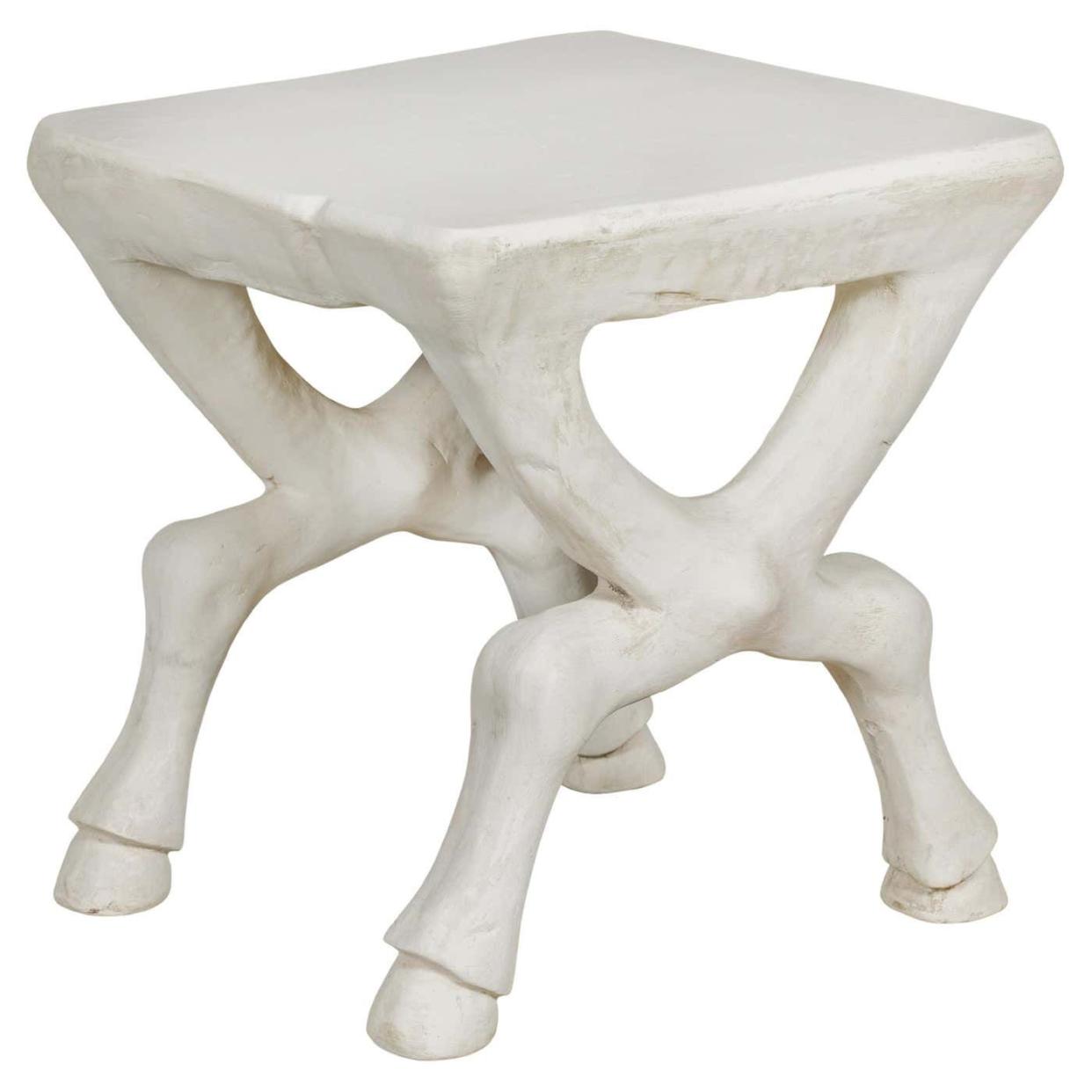 <p><a href="https://go.redirectingat.com?id=74968X1596630&url=https%3A%2F%2Fwww.1stdibs.com%2Ffurniture%2Ftables%2Fside-tables%2Fsigned-john-dickinson-1970s-white-plaster-low-side-table-hoofed-feet%2Fid-f_35976892%2F&sref=https%3A%2F%2Fwww.veranda.com%2Fhome-decorators%2Fa60500440%2Fmichael-smith-veranda-cover-room%2F" rel="nofollow noopener" target="_blank" data-ylk="slk:Shop Now;elm:context_link;itc:0;sec:content-canvas" class="link rapid-noclick-resp">Shop Now</a></p><p>John Dickinson 1970s White Plaster Low Side Table</p><p>1stdibs.com</p><p>$19500.00</p>