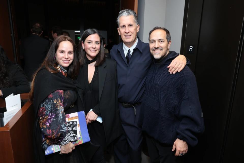 Daniella Villegas, Michaela Dosamantes, Stefano Tonchi & Sami Hayek, TheWrapBook Launch Party 2024