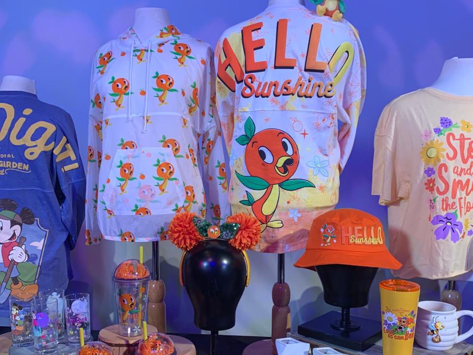 flower and garden merchandise at epcot 2021