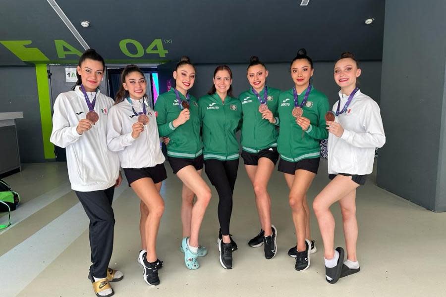 ¡Orgullo Nacional! La selección de gimnasia rítmica de México arrasa en competencia en Rumania