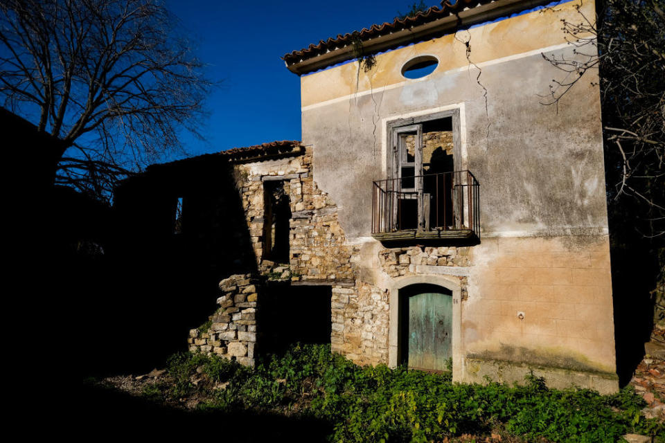 An abandoned house