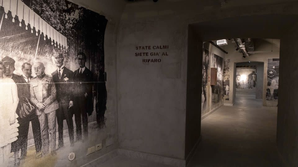 Tours last 50 minutes and go through the air raid shelter and the bunker. - Sovrintendenza Capitolina ai Beni Culturali