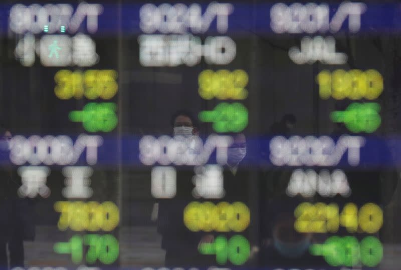 First trading day of stock market in Tokyo