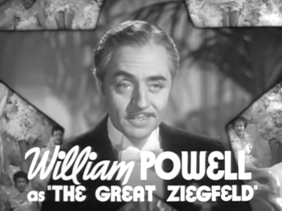 The Great Ziegfeld 1935 movie best picture