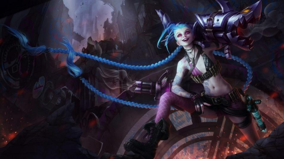 Jinx is making a comeback this season along with her rocket, Fishbones (Photo: Riot Games)