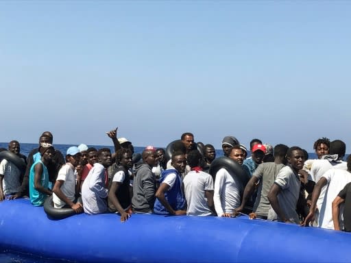 Rescue boats run by aid agencies have saved hundreds of migrants attempting the Mediterranean crossing to Europe in what are often overcrowded, fragile craft