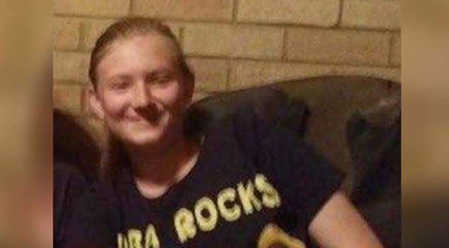 The teen's family said Madison was found with a burn mark on her hand. Picture: Supplied