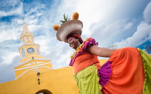 Smiling palenqueras - Credit: iStock