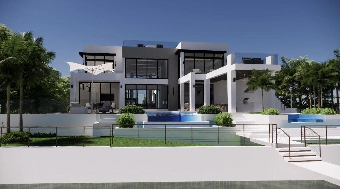 A 9,000-square-foot home being built at 2914 N. Flagler is on the market in December 2023 for $39 million.