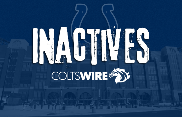 Tennessee Titans vs Indianapolis Colts inactives: Julio Jones out