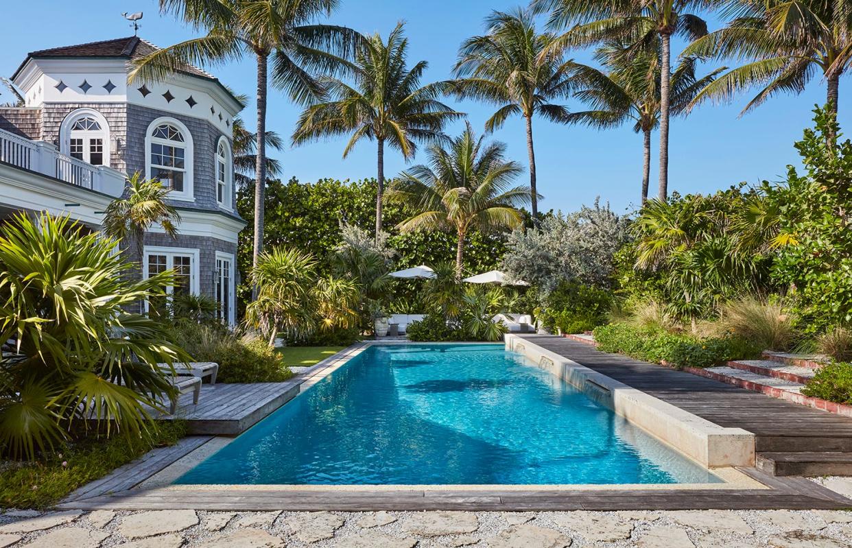 Each of the species around the pool will add its unique seasonal flowering and fruiting rhythm to the life of the landscape. There are thatch palms, silver buttonwoods, sea plums, Simpson’s stoppers, cocoplum, bay cedar, muhly grass, dune sunflower, beach creeper and sunshine mimosa. For those who want to see these plants close-up, they can all be seen in Pan’s Garden.