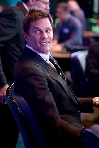 <p>Dimitrios Kambouris/Getty </p> Tom Brady