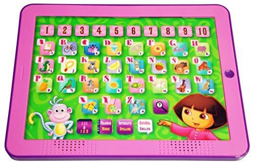 $24.99, Amazon. <a href="https://www.amazon.com/dp/B01N52LHVP?psc=1" target="_blank">Buy it here.<br /><br /></a>Dora is here help with all your bilingual needs! With this learning pad, she'll teach any kid&nbsp;simple words, letter sounds, spelling, numbers and more in English and Spanish.&nbsp;<a href="https://www.amazon.com/dp/B01N52LHVP?psc=1" target="_blank"><br /><br /></a>