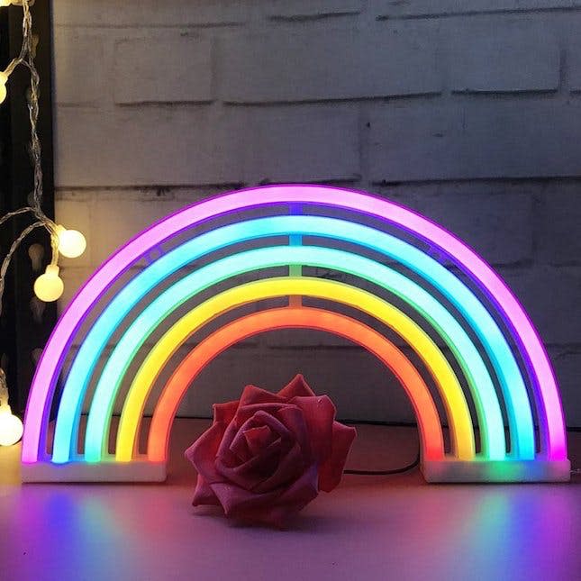 AIZESI Rainbow Neon Light Sign