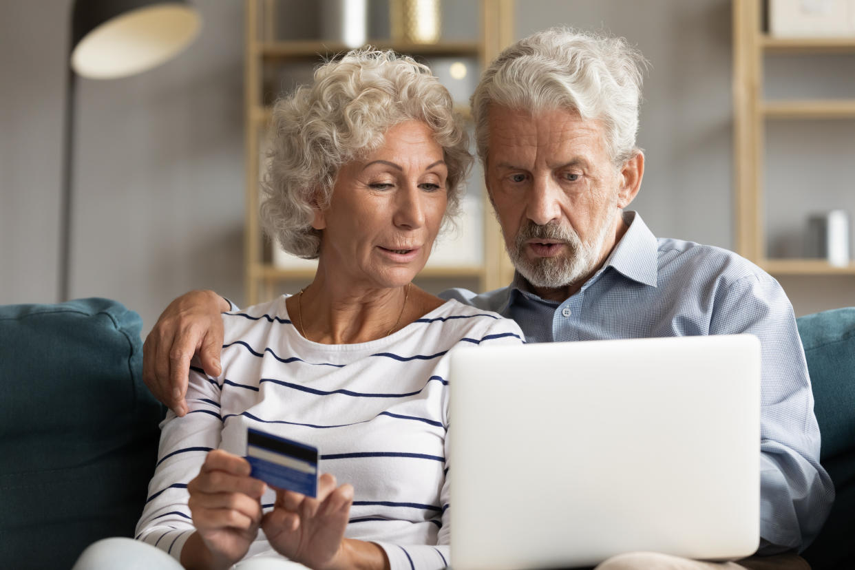 In 2020, millions of seniors lost billions of dollars to online fraud. (Photo: Getty)