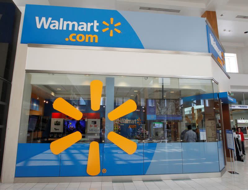 FILE PHOTO: A view of the Wal-Mart.com store in Canoga Park