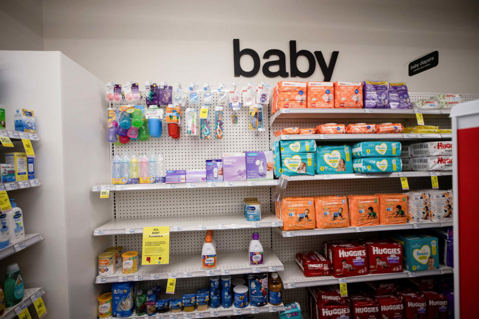 <div class="inline-image__caption"><p>Empty shelves show a shortage of baby formula at a CVS store in San Antonio, Texas on May 10, 2022.</p></div> <div class="inline-image__credit">Kaylee Greenlee Beal/Reuters</div>