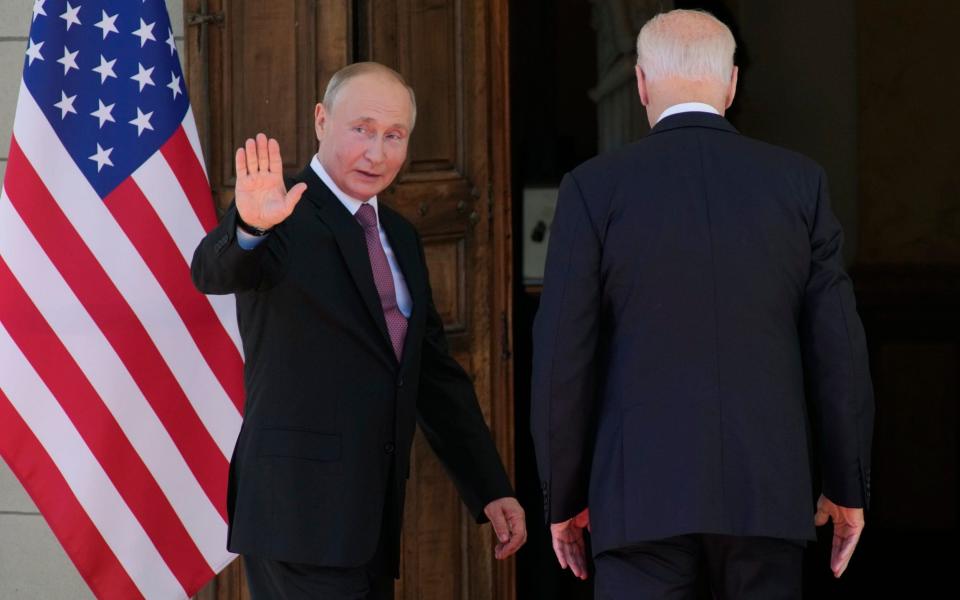 Putin and Biden - AP Photo/Alexander Zemlianichenko