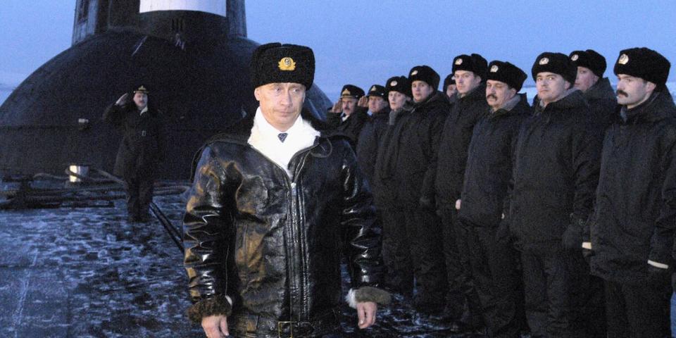 Russia Vladimir Putin submarine navy arctic