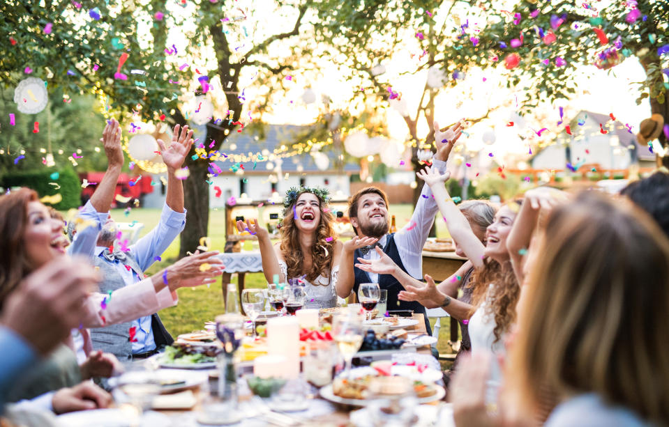 The rule of 30-guests only has been lifted. (Getty Images)