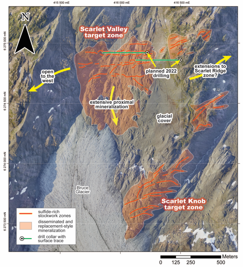 Eskay Mining Corp., Wednesday, July 27, 2022, Press release picture