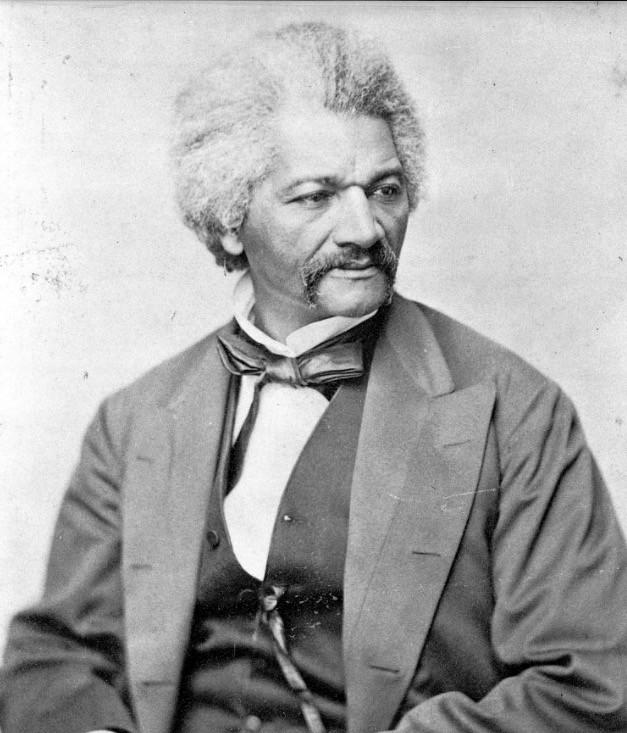 Frederick Douglass in 1870. Photo from Library of Congress
