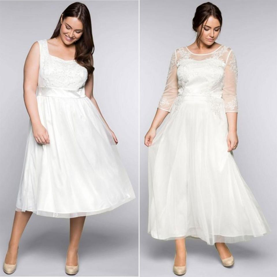 High street wedding dresses - Curvissa