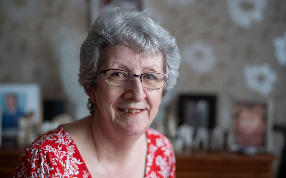 Carol Murphy at home in Bedford